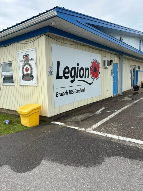 cardinal legion, branch 105 clean exterior building