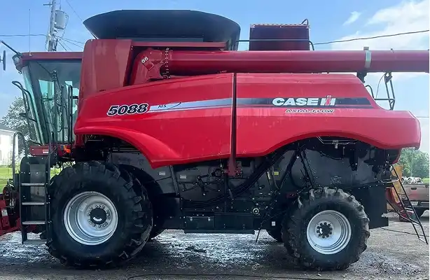 clean, spotless combine