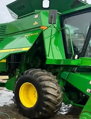 clean, spotless combine