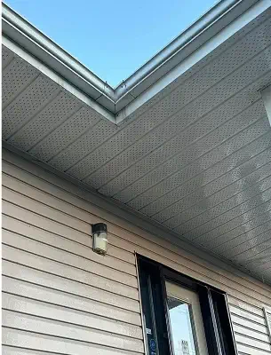 clean,spotless sofit