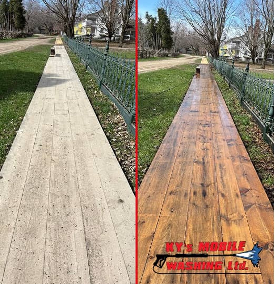 Deck Cleaning