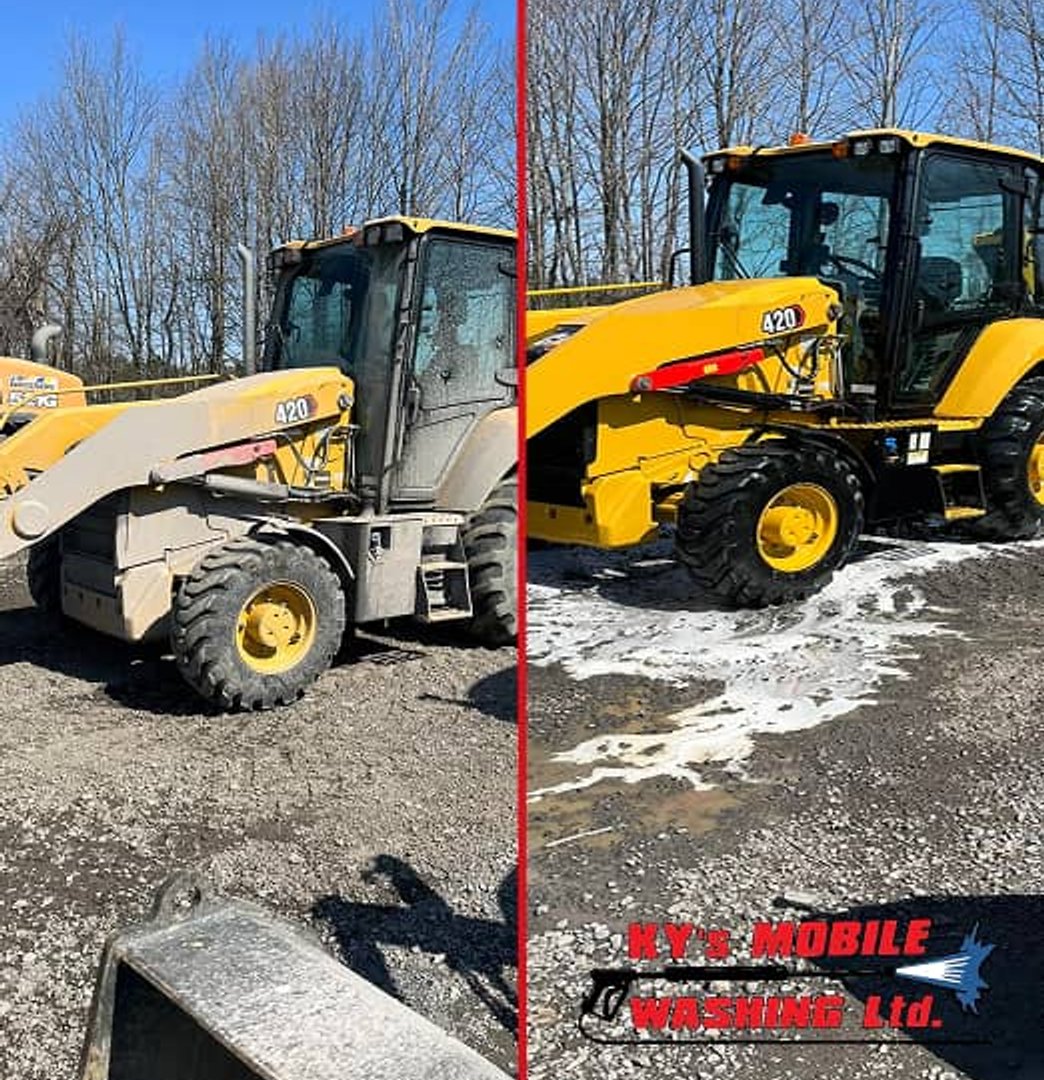 Heavy Equipment Washing