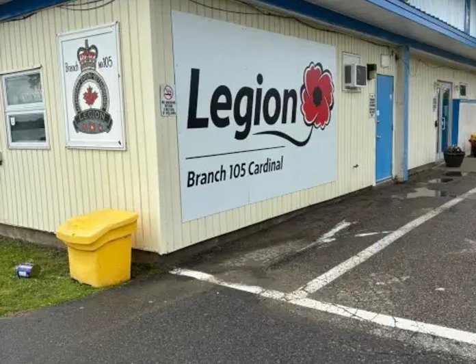 cardinal legion, branch 105 clean exterior building