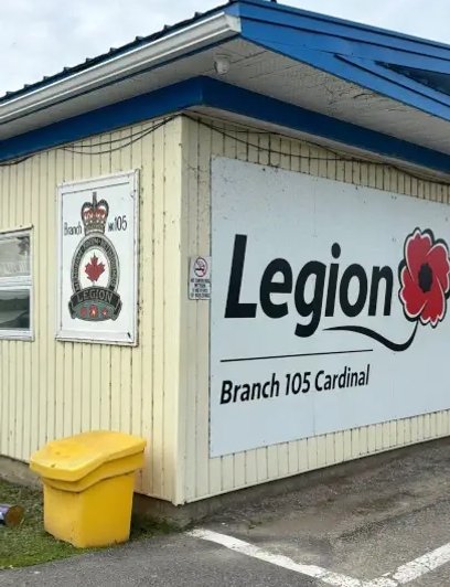 cardinal legion, branch 105 dirty exterior building