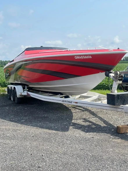 clean and spotless boat