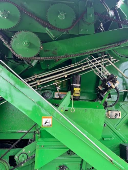 Clean and spotless farm machinery